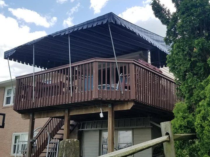 Deck awnings