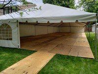 Tent rental services