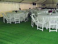 Tent rental services