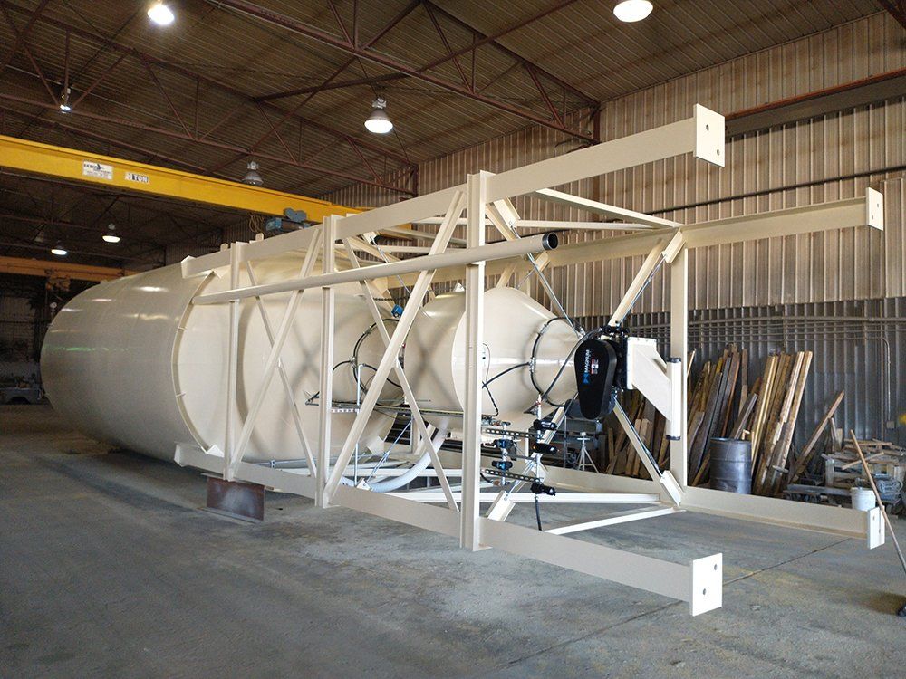 Stationary dust silo