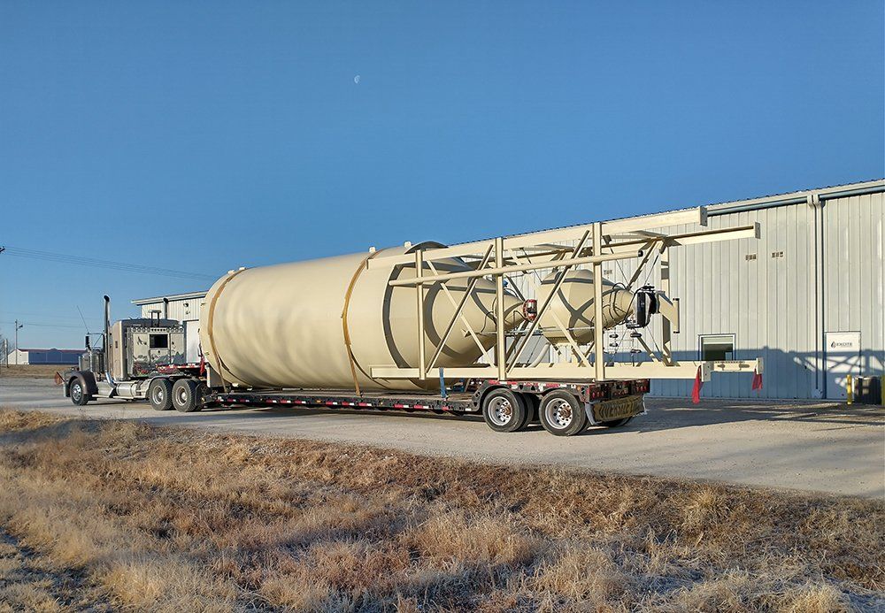 Stationary dust silo