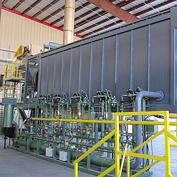 Indirect desorption unit