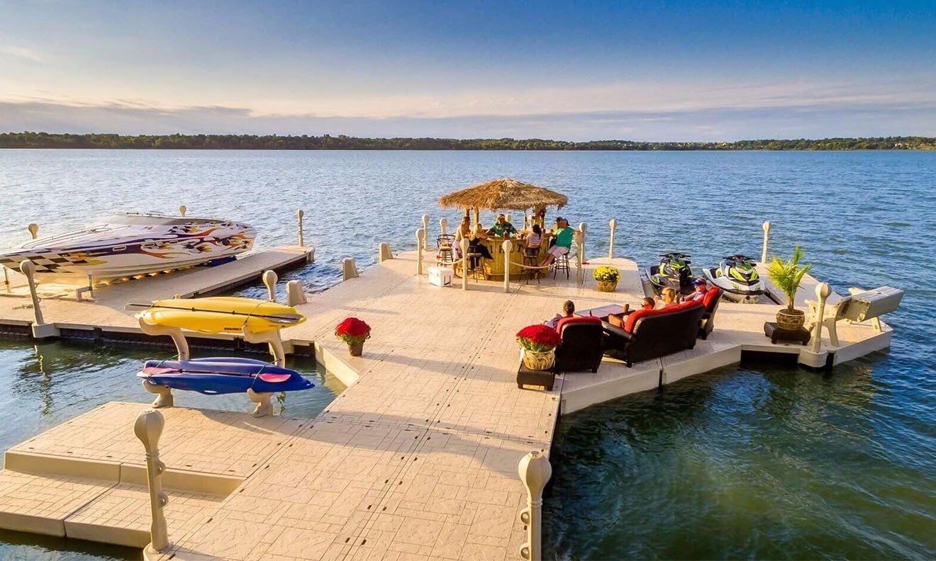 Wave Armor Floating Dock