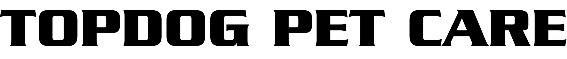 Topdog Pet Care - logo