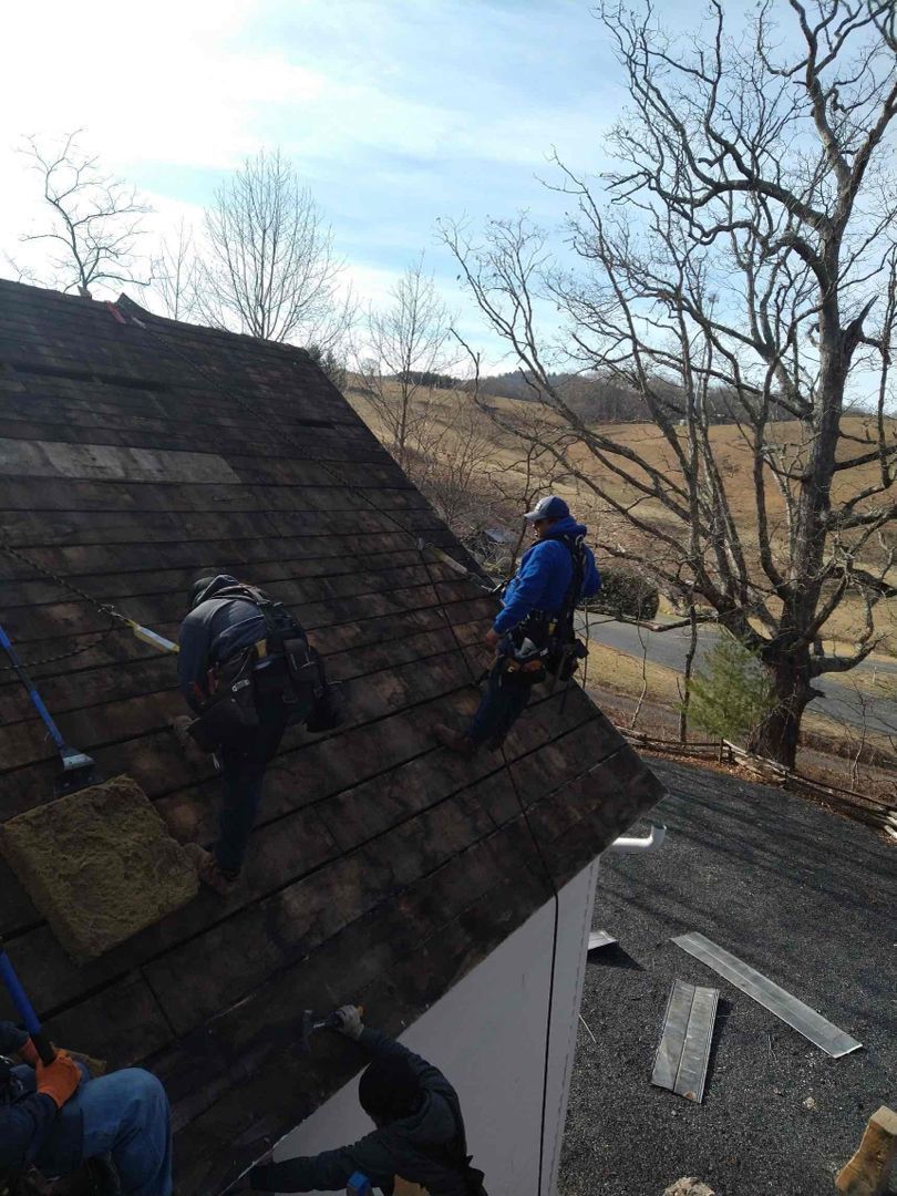 Orion School House roofing renovation