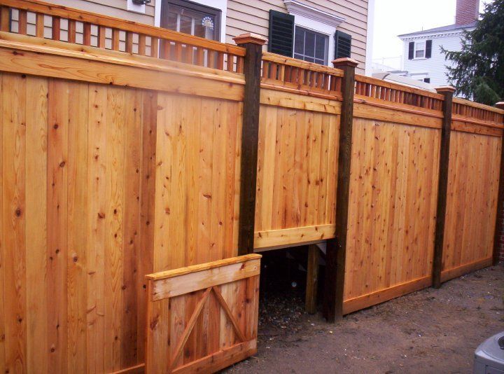 Wood Fences Custom Designs Salisbury, MA