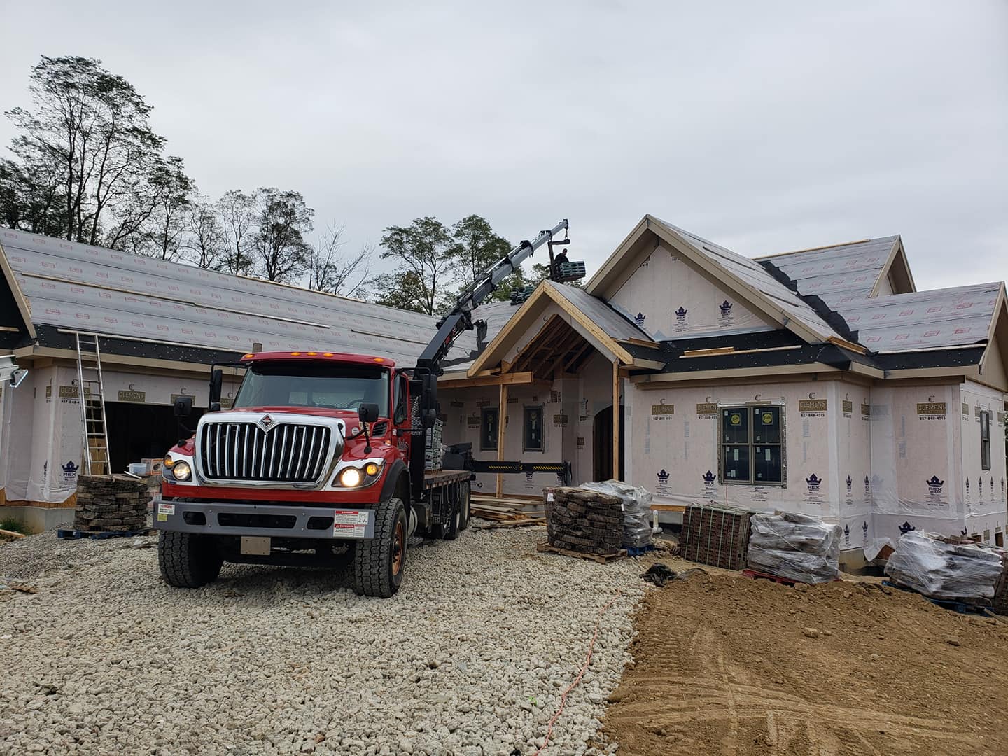 Residential roofing construction