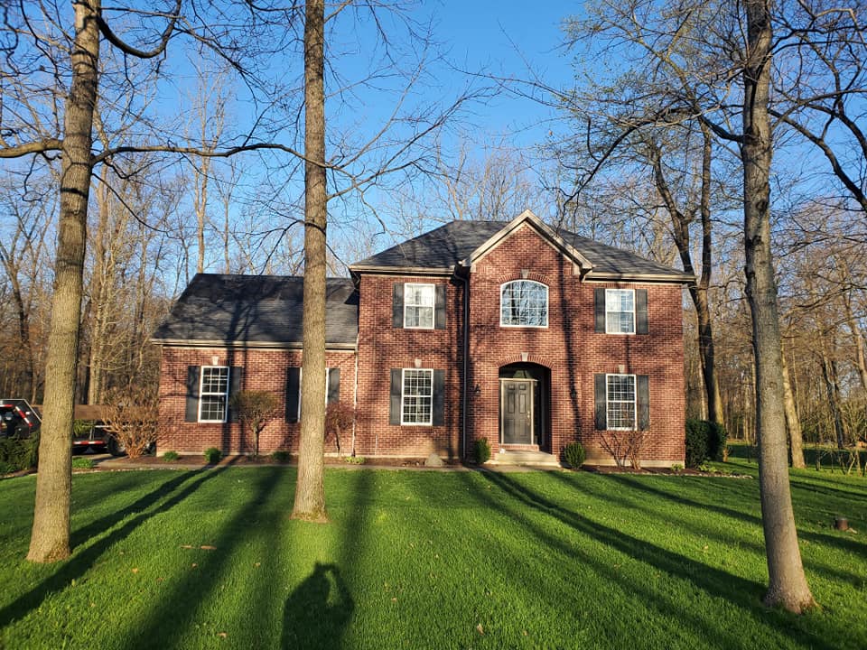 Beautiful brick house