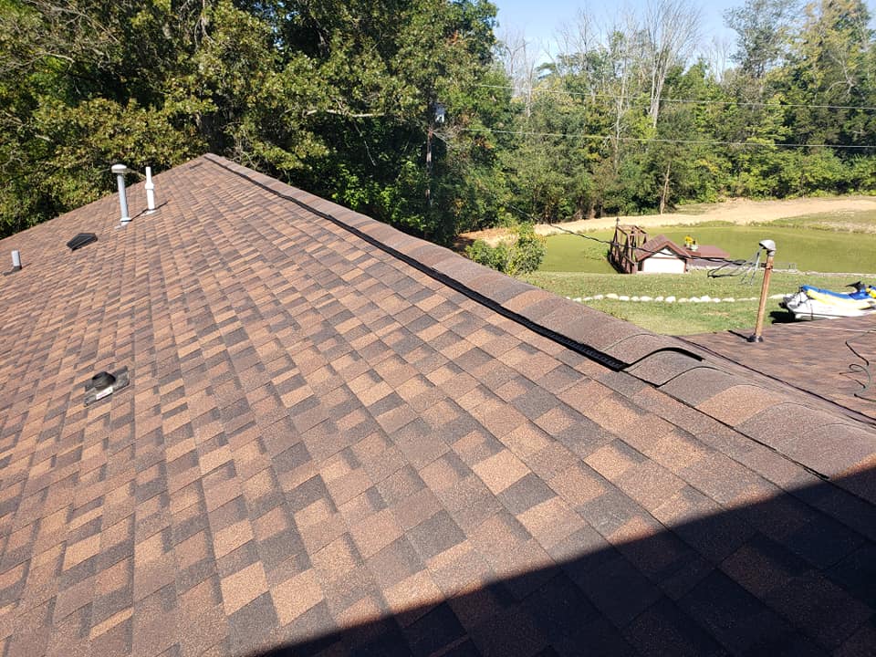 Brown shingles