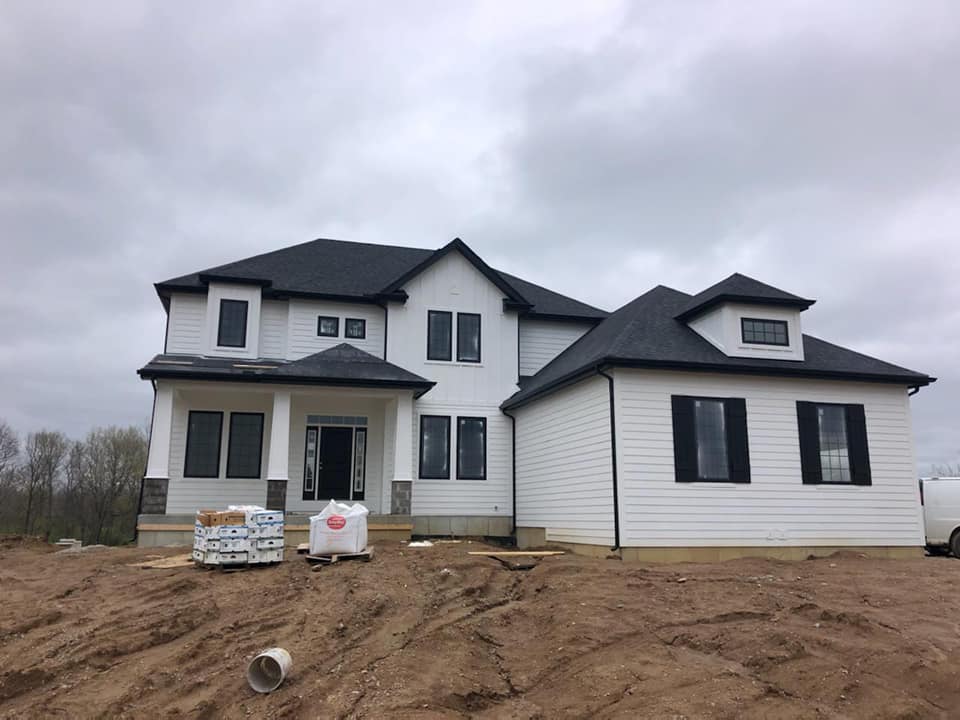 House in construction