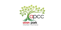 Logo of the Avon Park Chamber of Commerce. Tree with