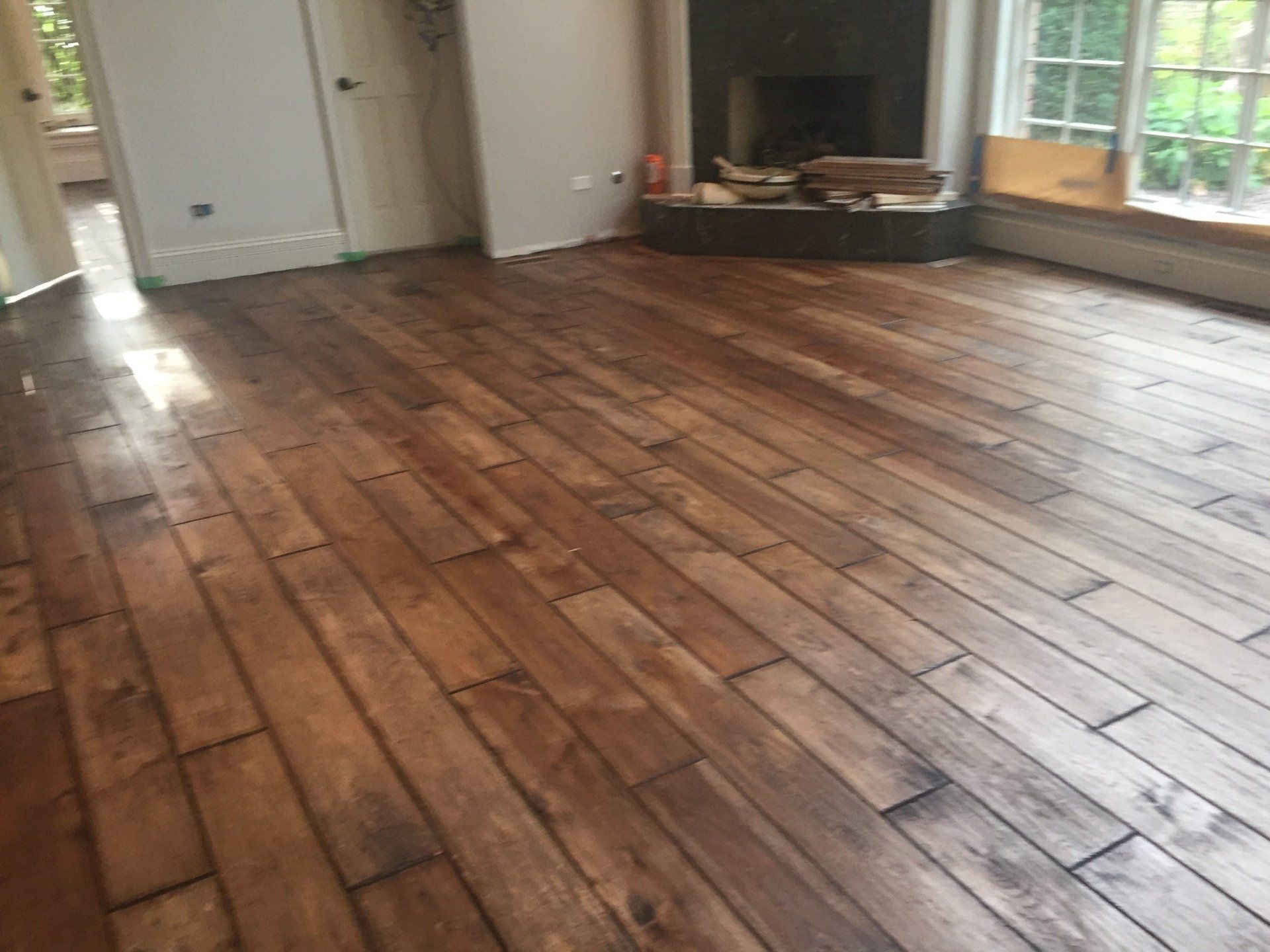 Hardwood flooring