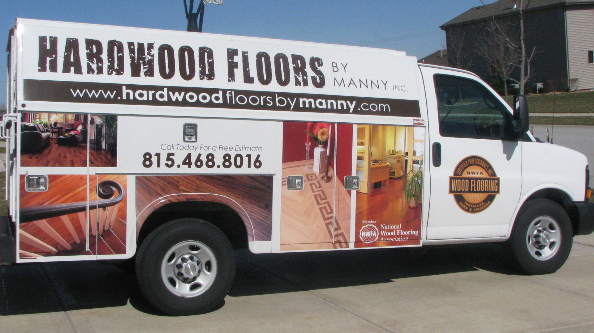 Hardwood Floors By Manny truck