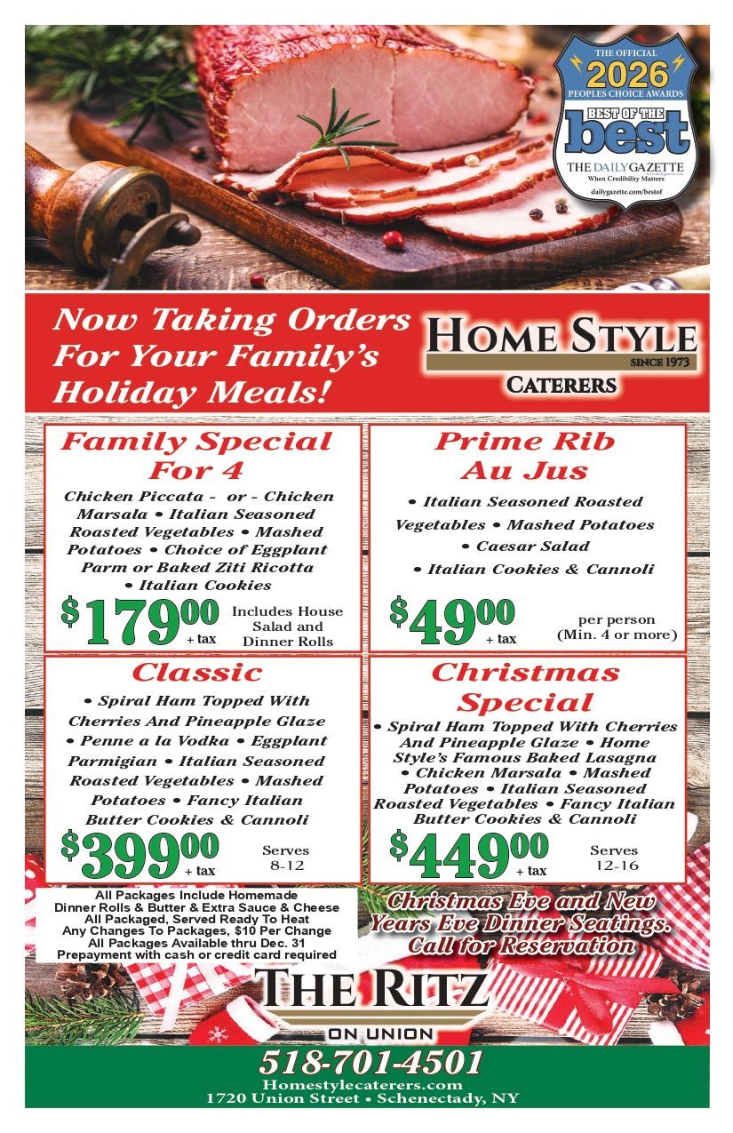 Homestyle Holiday Flyer