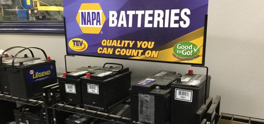 Quality NAPA batteries