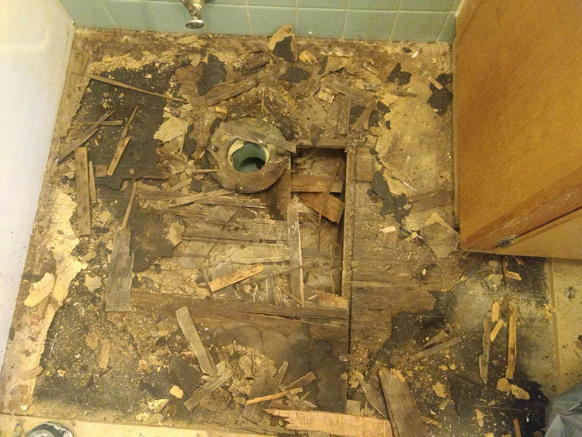 Flooring before