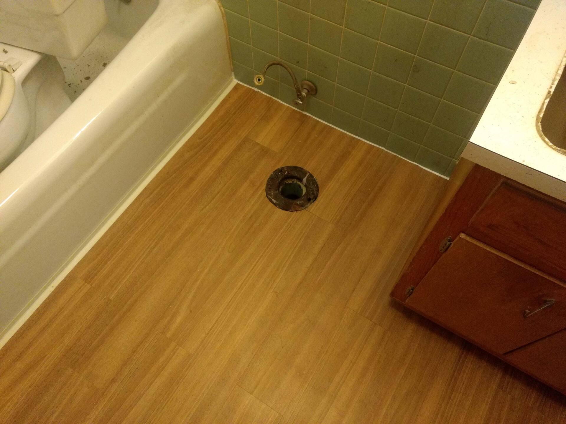 Flooring after