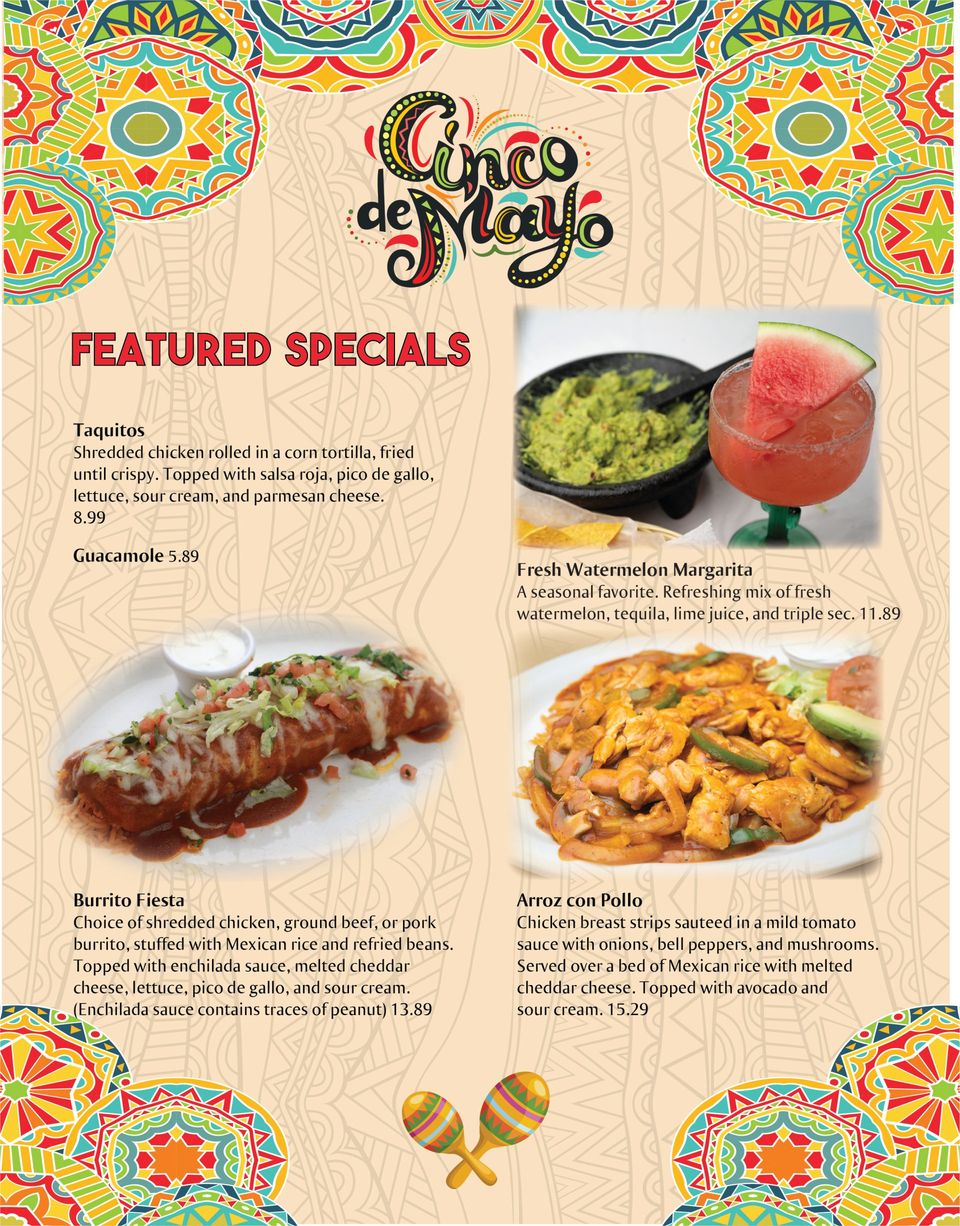 Fiesta Mexican Restaurant QR Menu Dartmouth, MA