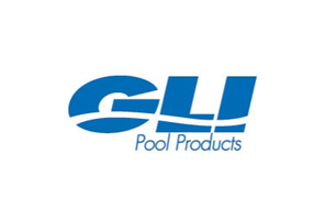 The blue GLI Pool Products logo on a white background.