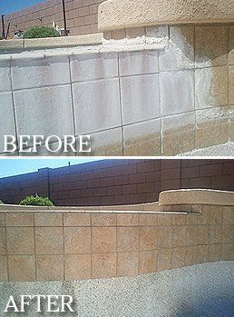 Pool Tile Cleaning