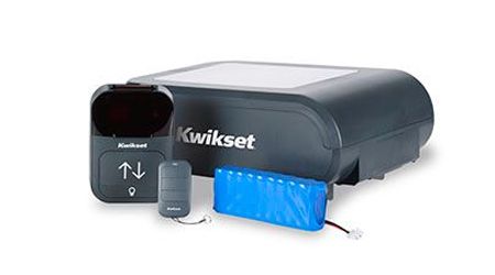 Kwikset Flex 1000B 1HP, Chain/Belt Options. Control From Anywhere. Battery Backup Included.