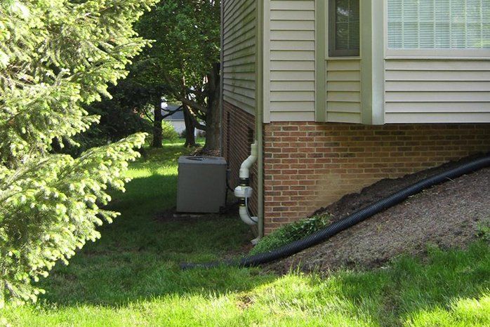 Radon mitigation installed