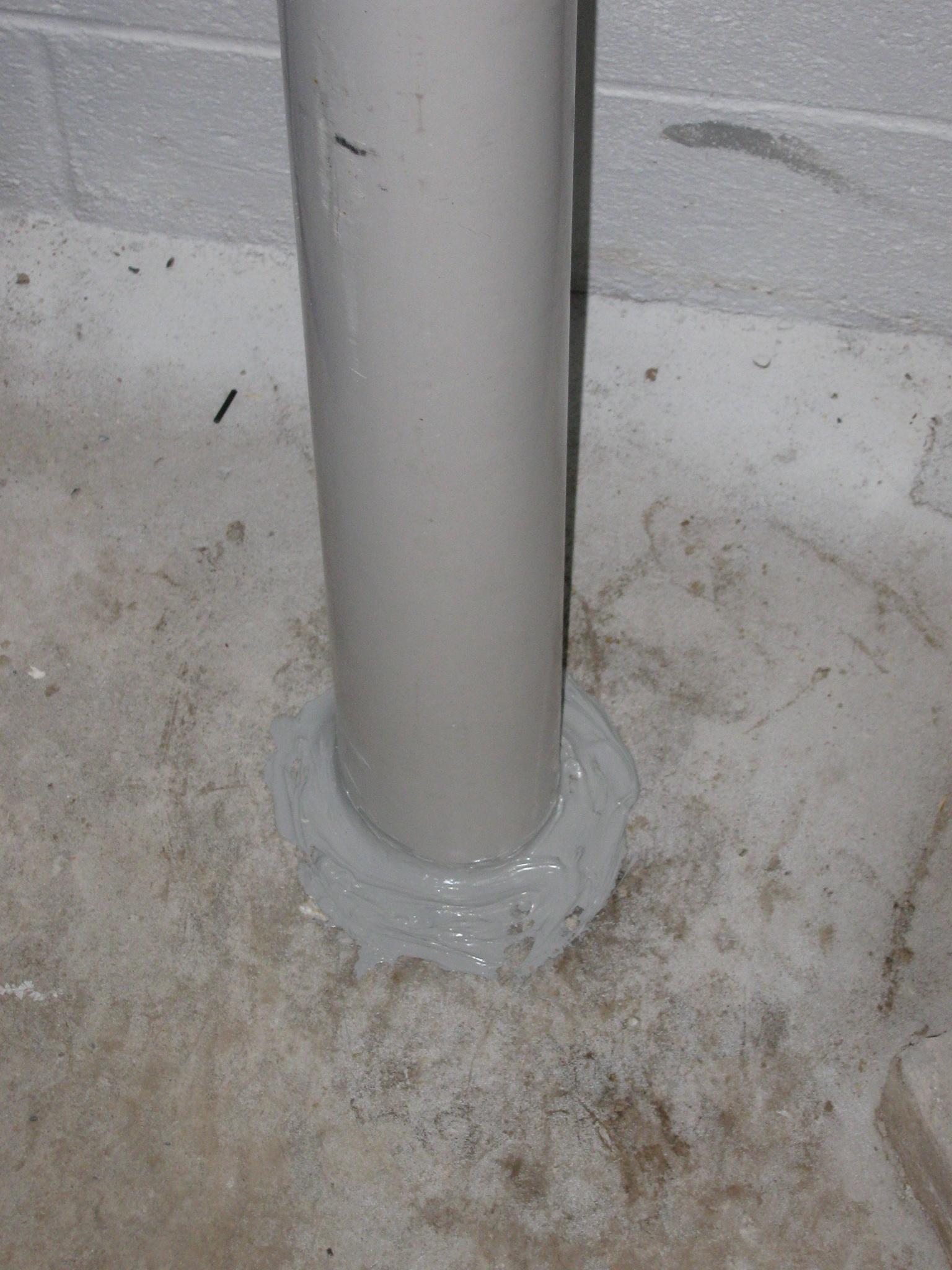 Radon mitigation pipe