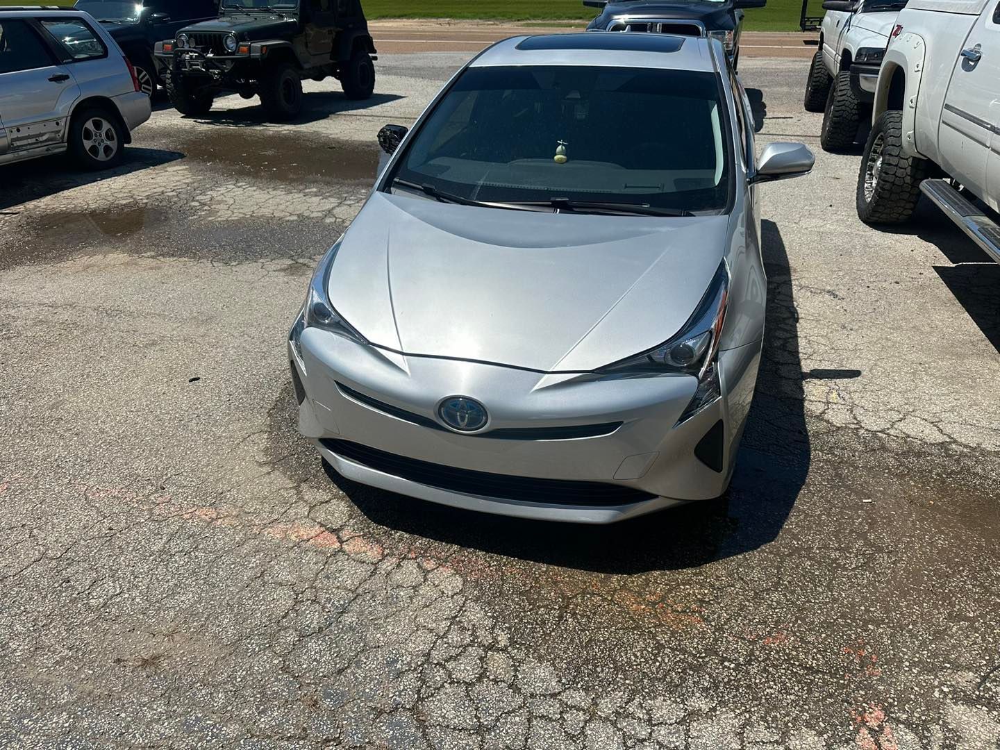 toyota sedan after repair