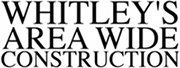 Whitley's Area Wide Construction - logo