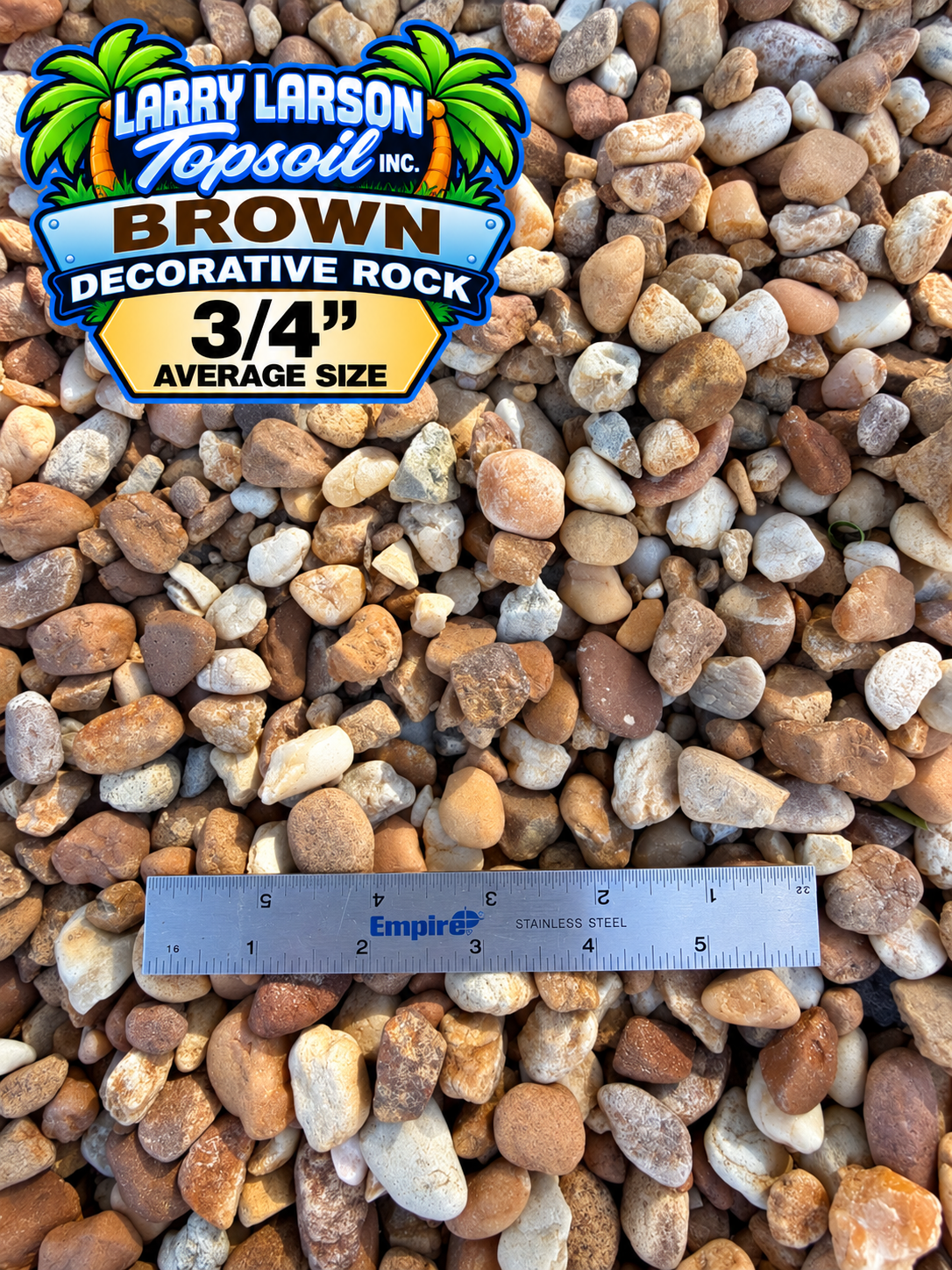 Brown Decorative Rocks