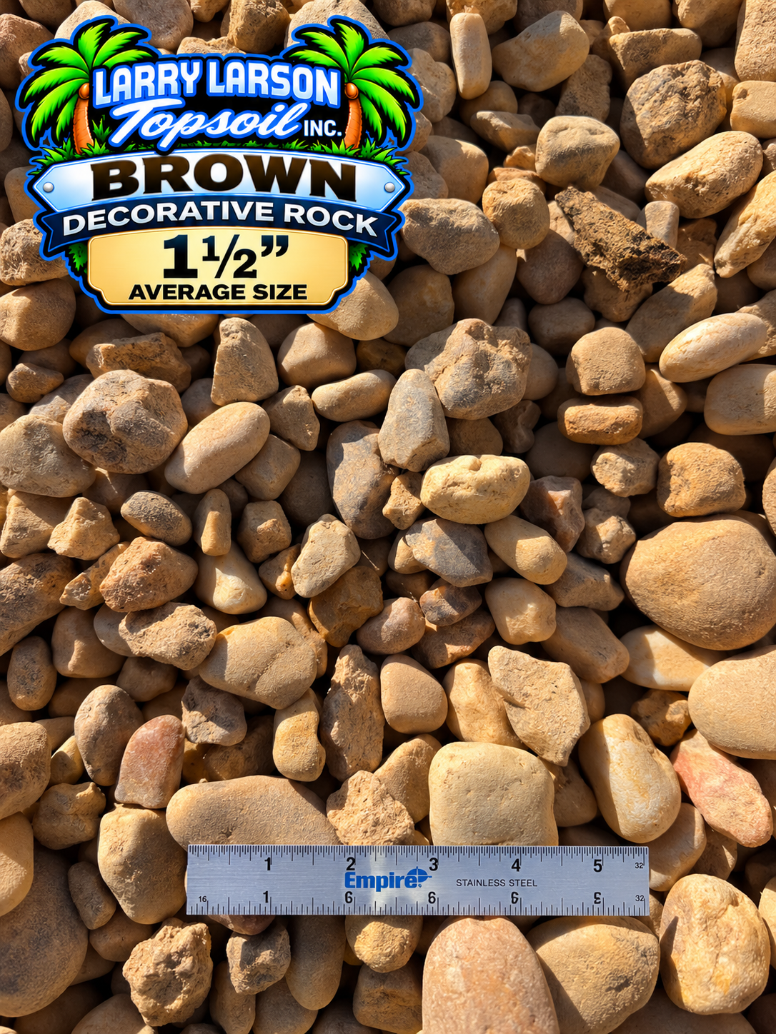 Brown Decorative Rocks