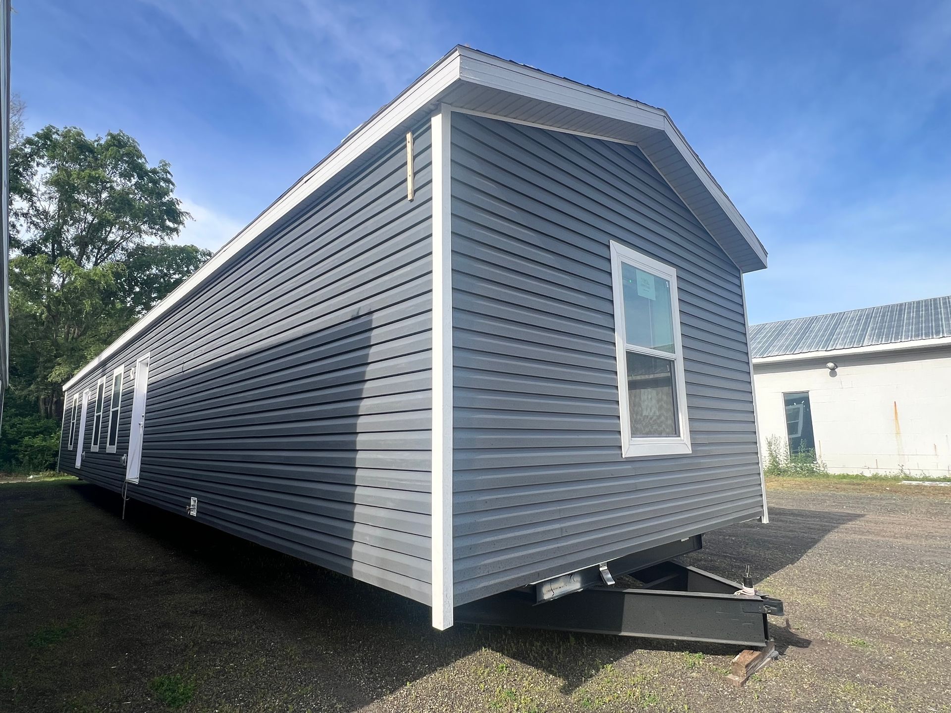 Mobile home with a 
