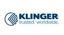 The klinger trusted worldwide logo is on a white background.