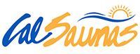 Cal Saunas logo with blue 