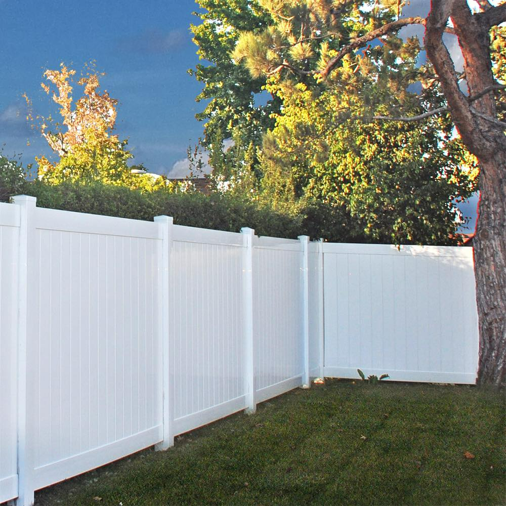 Vinyl fence