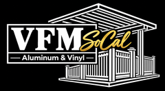 VFM - Aluminum and Vinyl Fences Gates Rails and Patio Covers - Logo