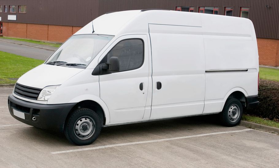 White working van
