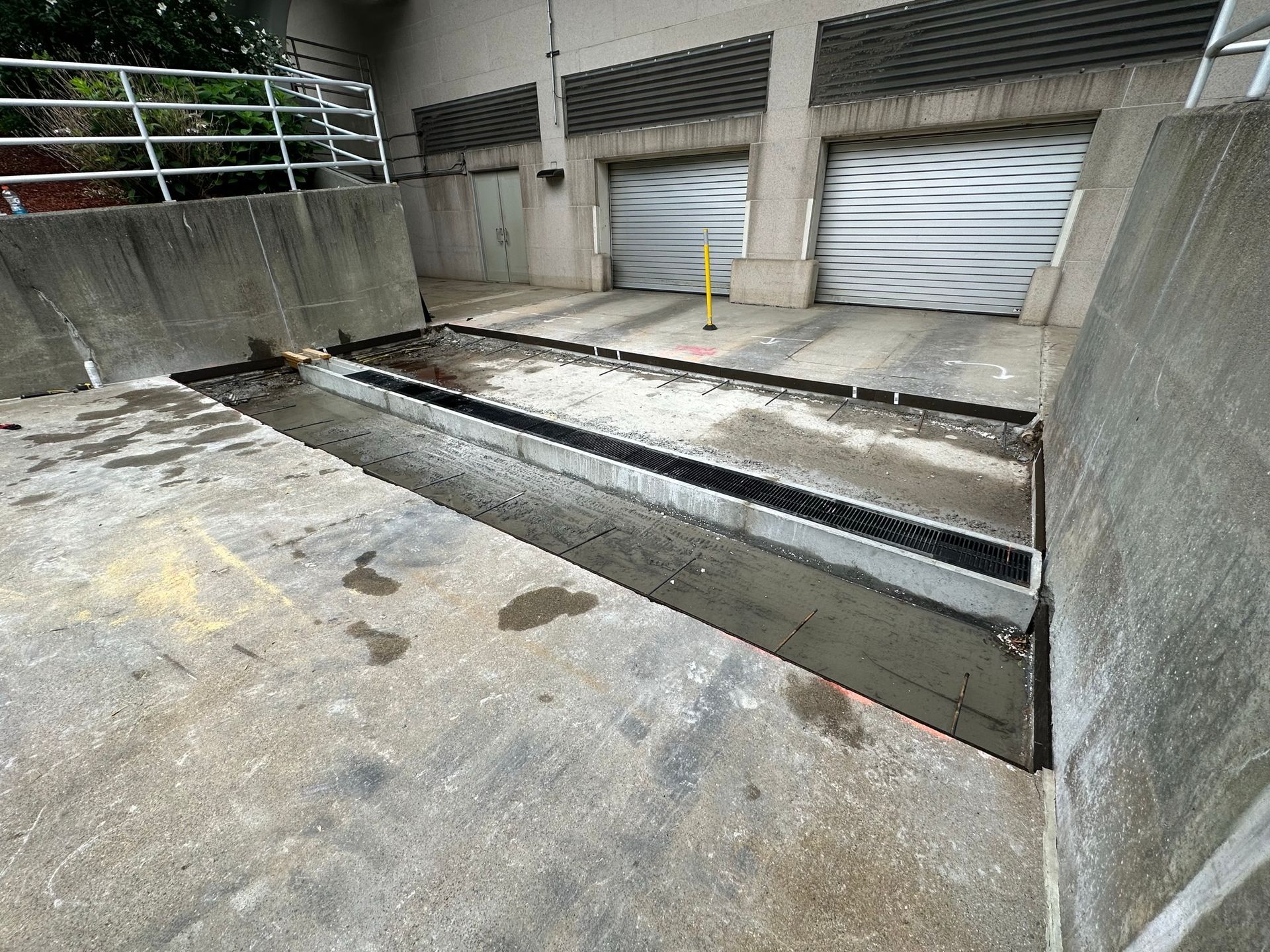 Concrete drain replacement