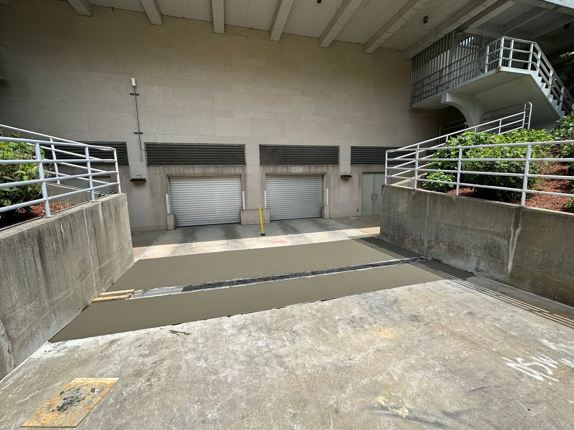 Concrete drain replacement