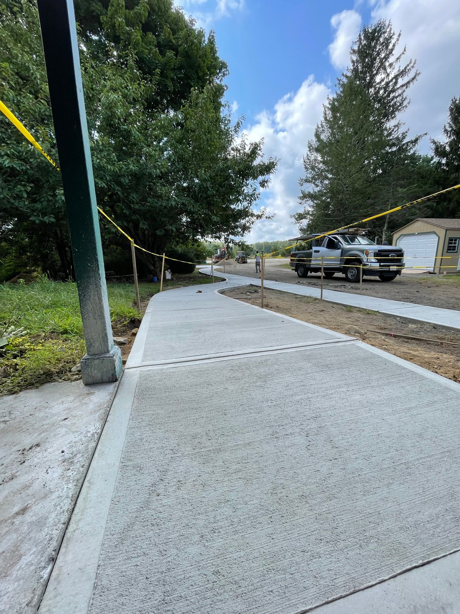 New ADA handicap ramp