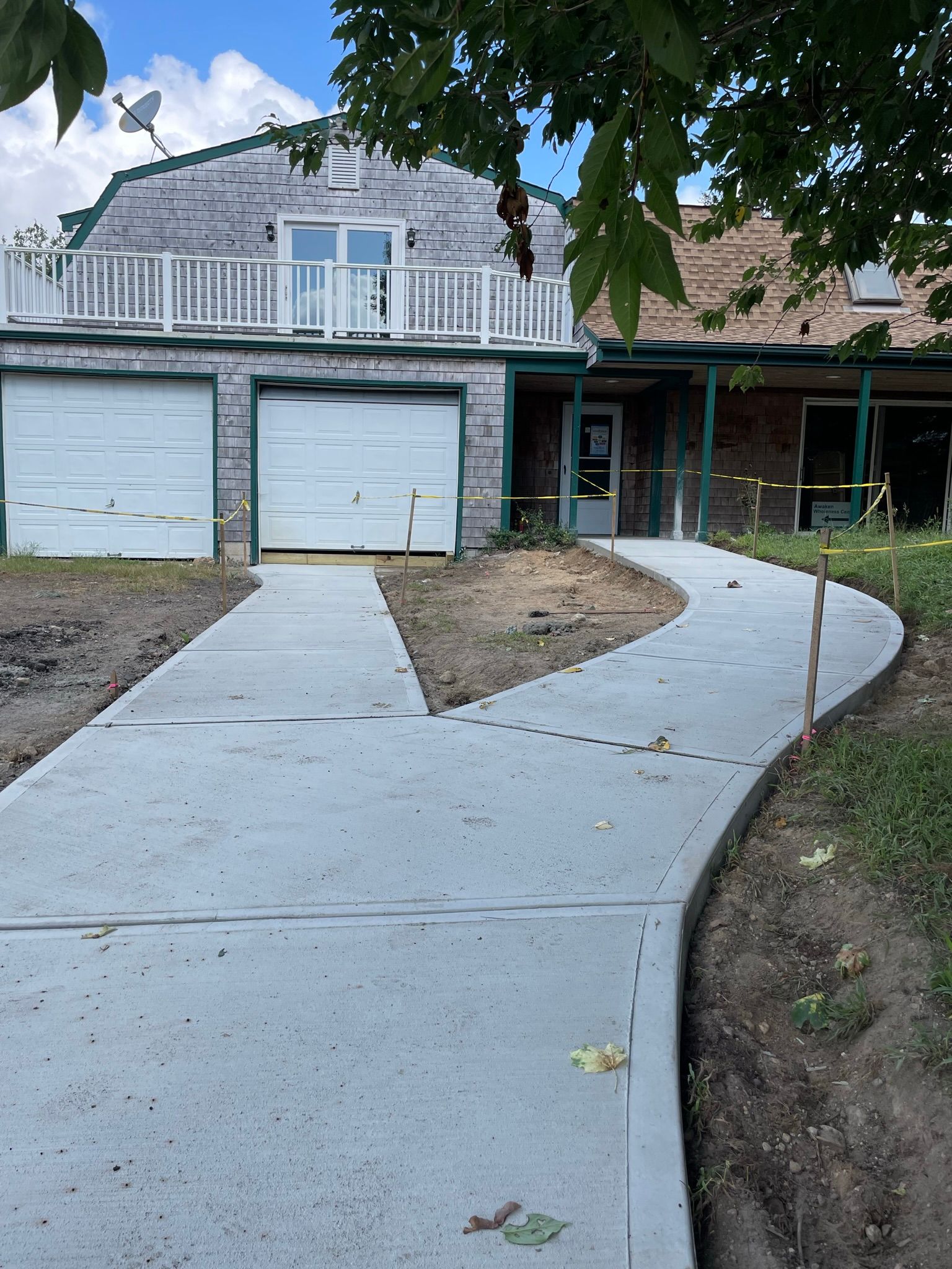 New ADA handicap ramp