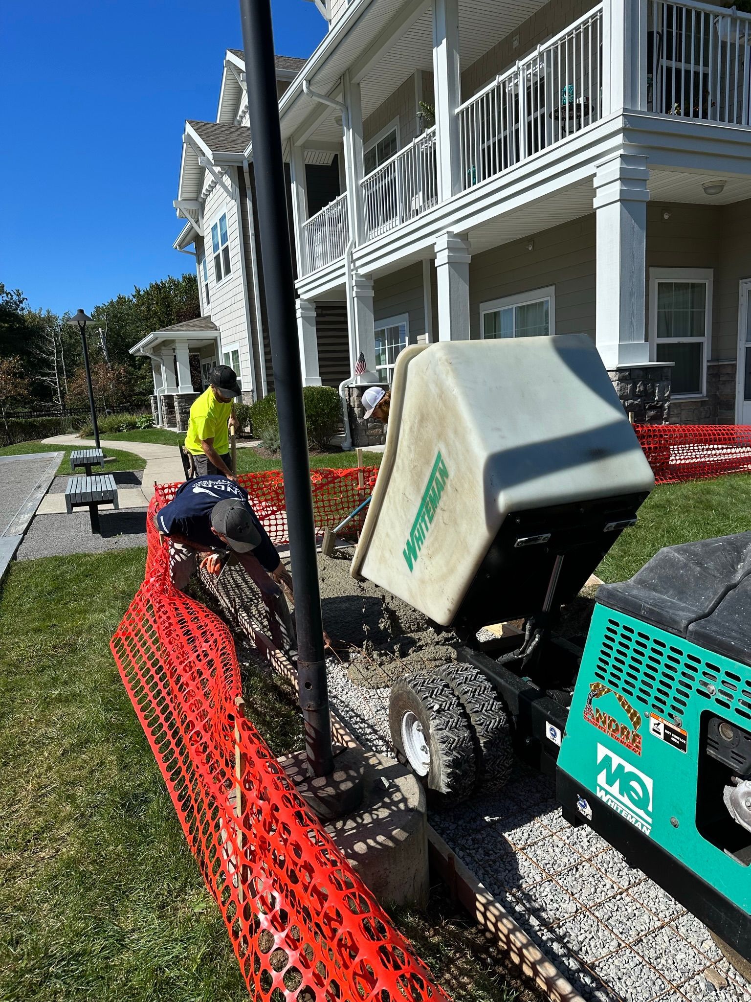Replacing failing sidewalks