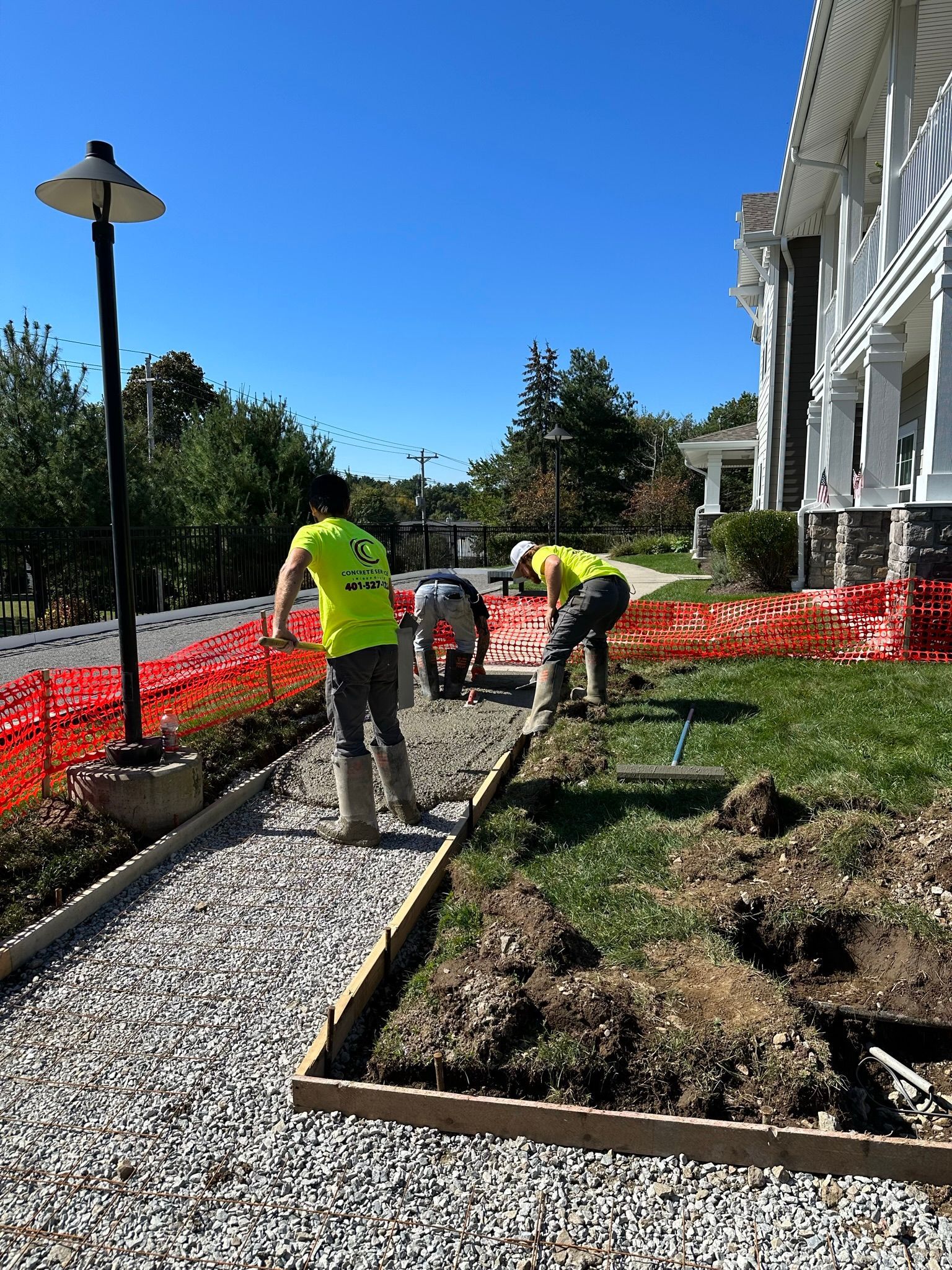 Replacing failing sidewalks