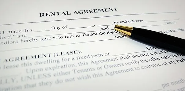 Renting and leasing agreements