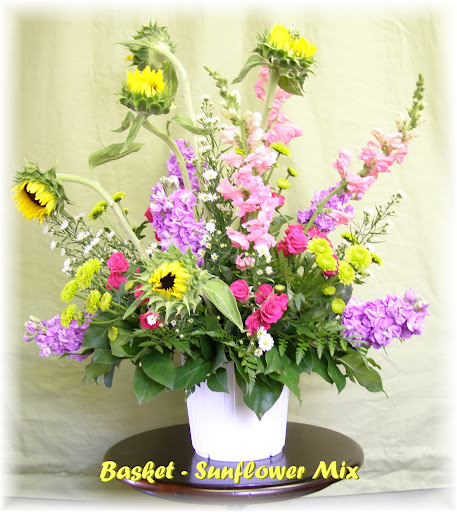 Basket-Sunflower-Mix