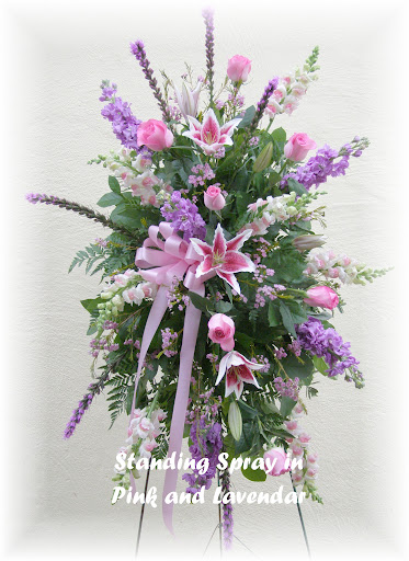 Standing-Spray-in-Pink-and-Lavender