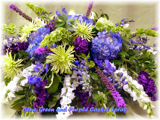 Blue-Green-and-Purple-Casket-Spray