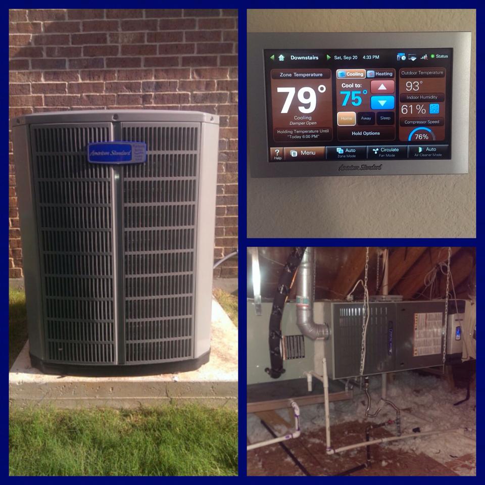 Before and after HVAC