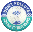 dont pollute logo