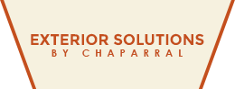 EXTERIOR SOLUTIONS By Chaparral logo